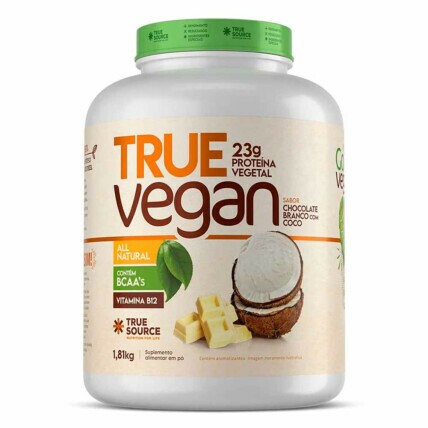 True Vegan 1810g Chocolate Branco C/ Coco True source
