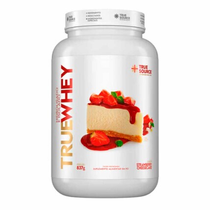 TRUE WHEY PROTEINA 837G STRAWBERRY CHEES