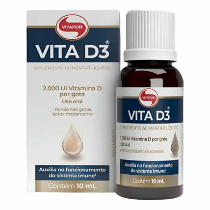 VITA D3 2000UI 10ML VITAFOR