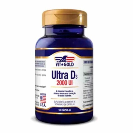 VITAMINA D 2.000 UI 100 CAPS - VIT GOLD