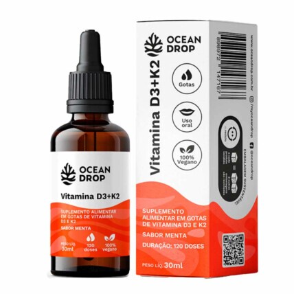 VITAMINA D3 + K2 GOTAS 30ML - OCEAN DROP