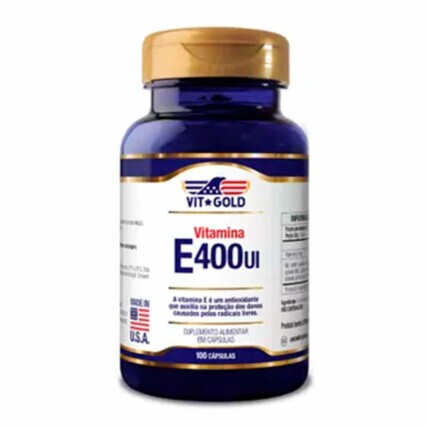 VITAMINA E 400UI C/100 CAPS - VIT GOLD