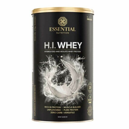 H.I WHEY 375G SEM SABOR ESSENTIAL NUTRIT