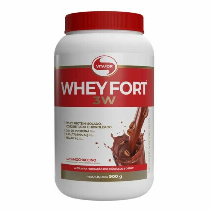 WHEY FORT 3W 900G MOCHACCINO VITAFOR