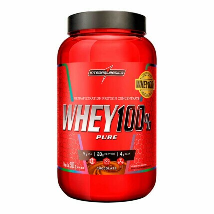 Whey Protein Concentrado 900g Chocolate Integralmedica