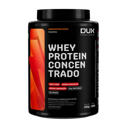 Whey Protein Concentrado 900g Butter Cookies Dux Human Health