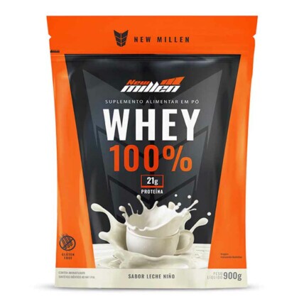 Whey Protein Concentrado Pounch 900g Leche Niño New Millen