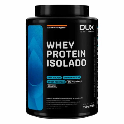 Whey Protein Isolado 900g Caramelo Salgado Dux