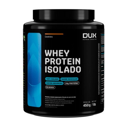 WHEY PROTEIN ISOLADO 450G CHOCOLATE DUX