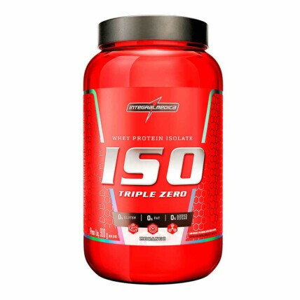 Whey Protein Isolado 900g Morango Integralmedica