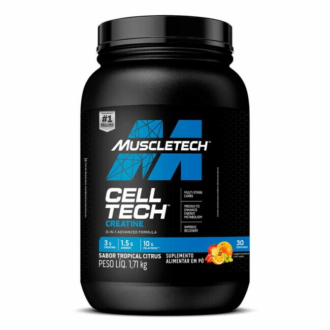 Celltech creatine 1,71kg Tropical Citrus Muscletech